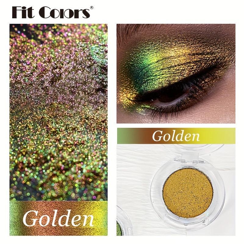 Glitter Eyeshadow Powder with Metallic Finish