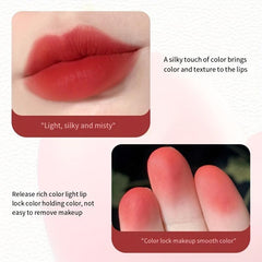 Hydrating Matte Velvet Lipstick Brightening Stiletto Lipstick