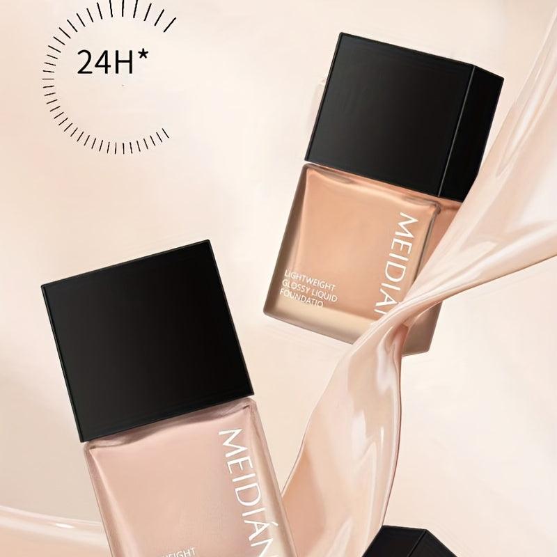 Bright Concealer Natural Liquid Foundation Creamy Texture Light Makeup