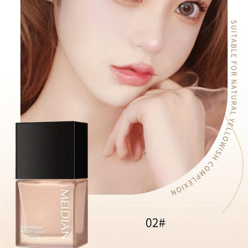 Bright Concealer Natural Liquid Foundation Creamy Texture Light Makeup