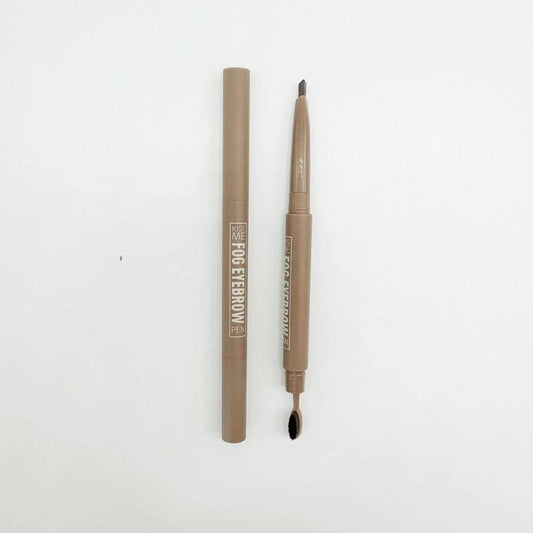 2 Colors Eyebrow Pencil Waterproof Sweat Proof with Brush Head