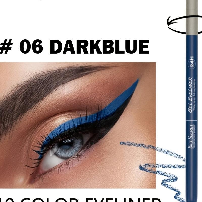 Waterproof Eyeliner Pencil Long Lasting Eye Makeup Gel Pen