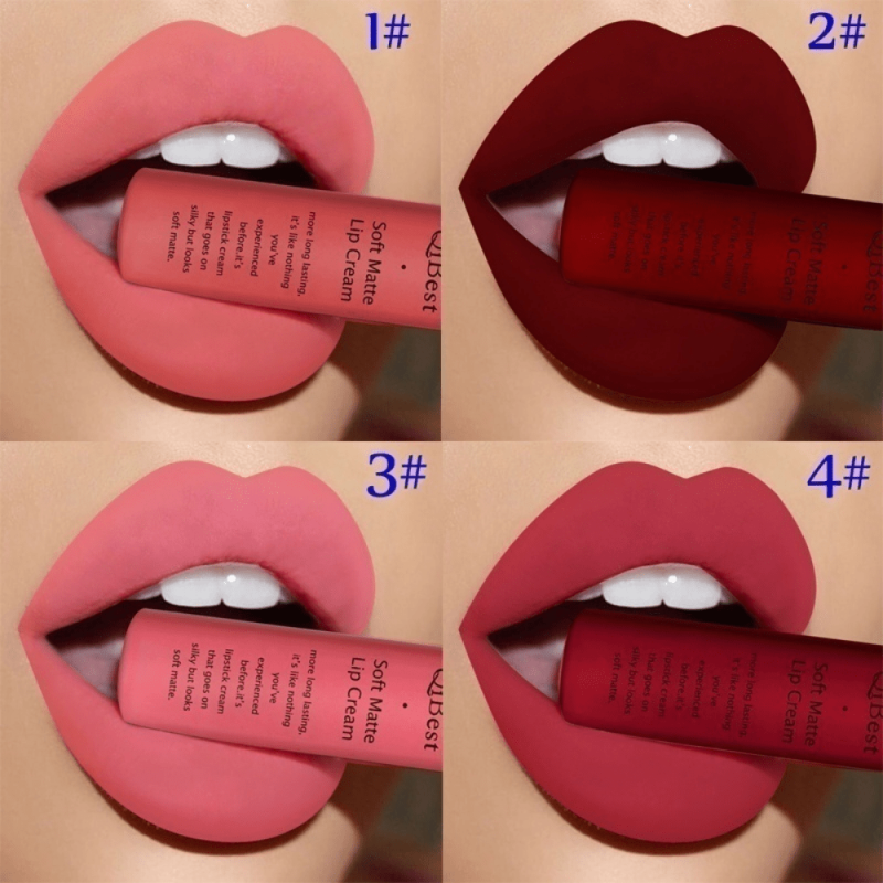 Soft Matte Lip Gloss Long Lasting Waterproof Liquid Lipstick