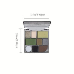 9 Colors Smokey Eyeshadow Palette High Pigmented Long Lasting Makeup