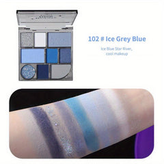 9 Colors Smokey Eyeshadow Palette High Pigmented Long Lasting Makeup