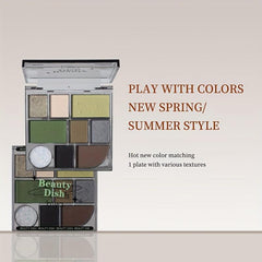 9 Colors Smokey Eyeshadow Palette High Pigmented Long Lasting Makeup