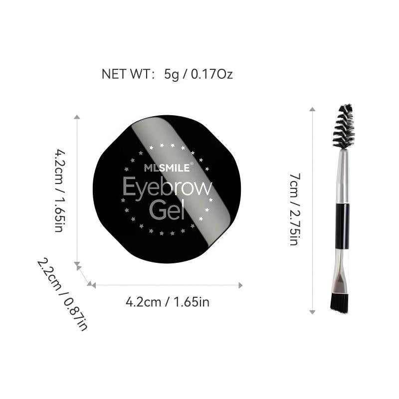Portable Eyebrow Cream 24 Hours Long Lasting Waterproof 10 Colors
