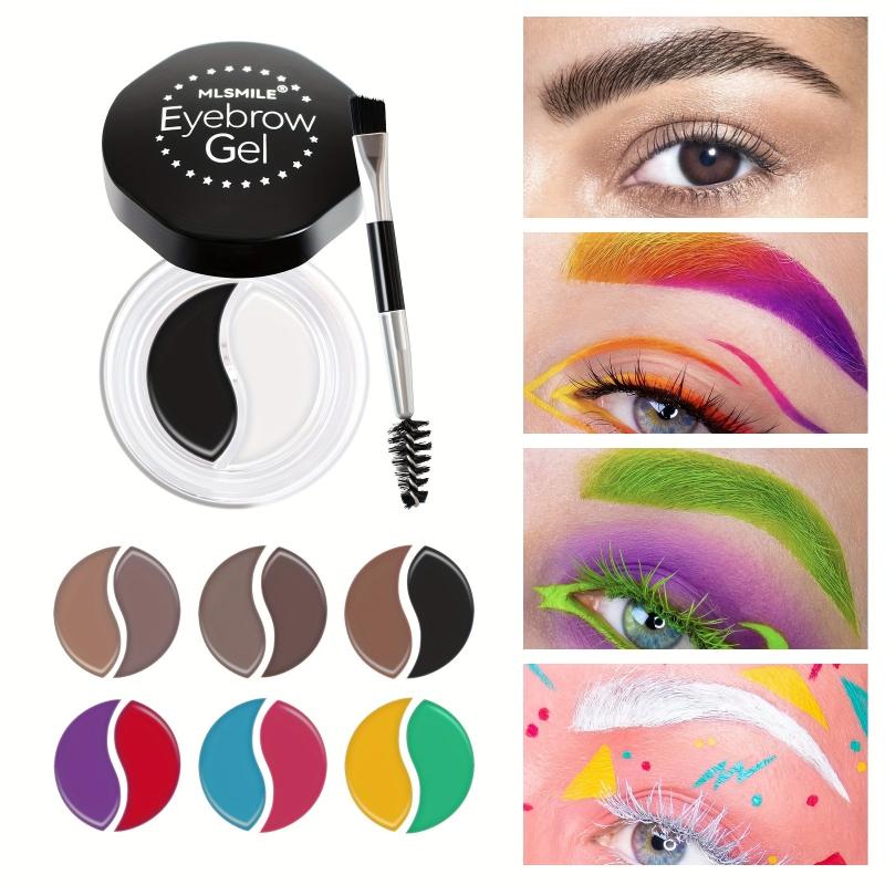 Portable Eyebrow Cream 24 Hours Long Lasting Waterproof 10 Colors