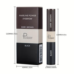 Eyebrow Dye Double Brush Waterproof Smudge proof Eyebrow Cream