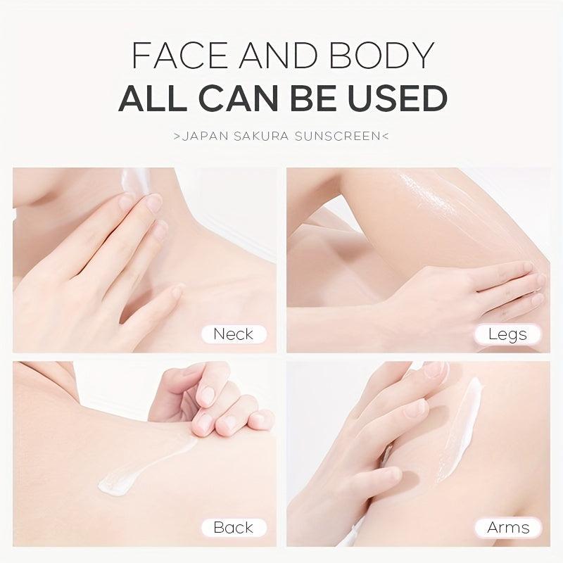 LAIKOU Sakura Sun Protection Cream 30g Hydrating Moisturizing Isolation Cream