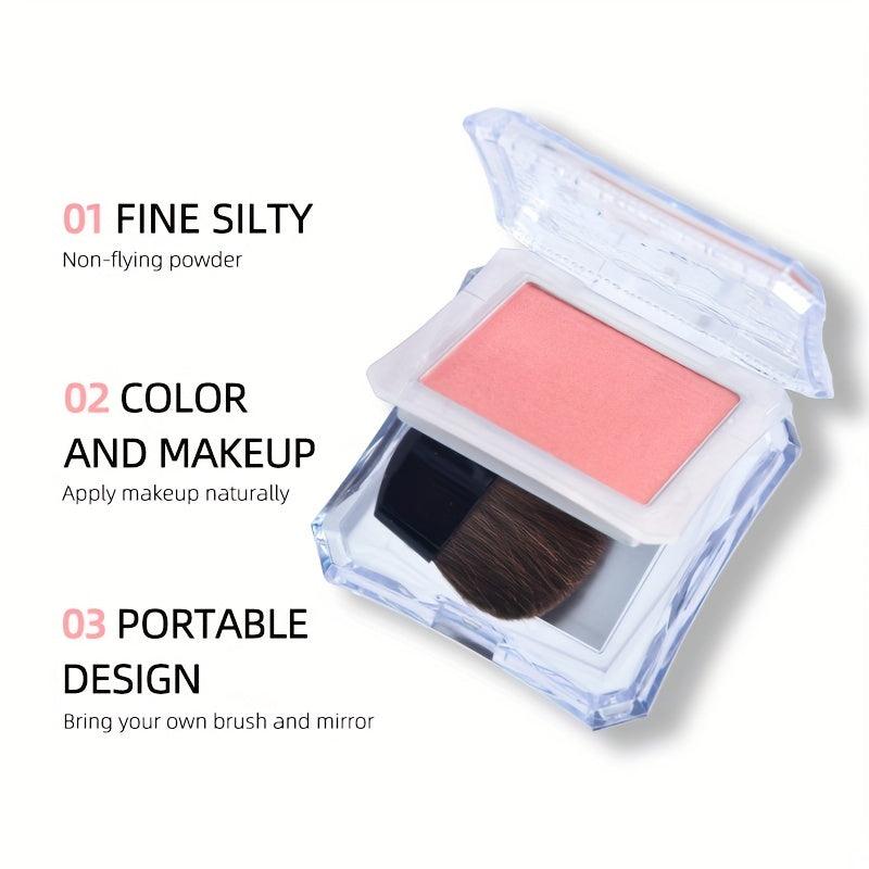 Waterproof Blush & Highlighter Powder for Natural Look