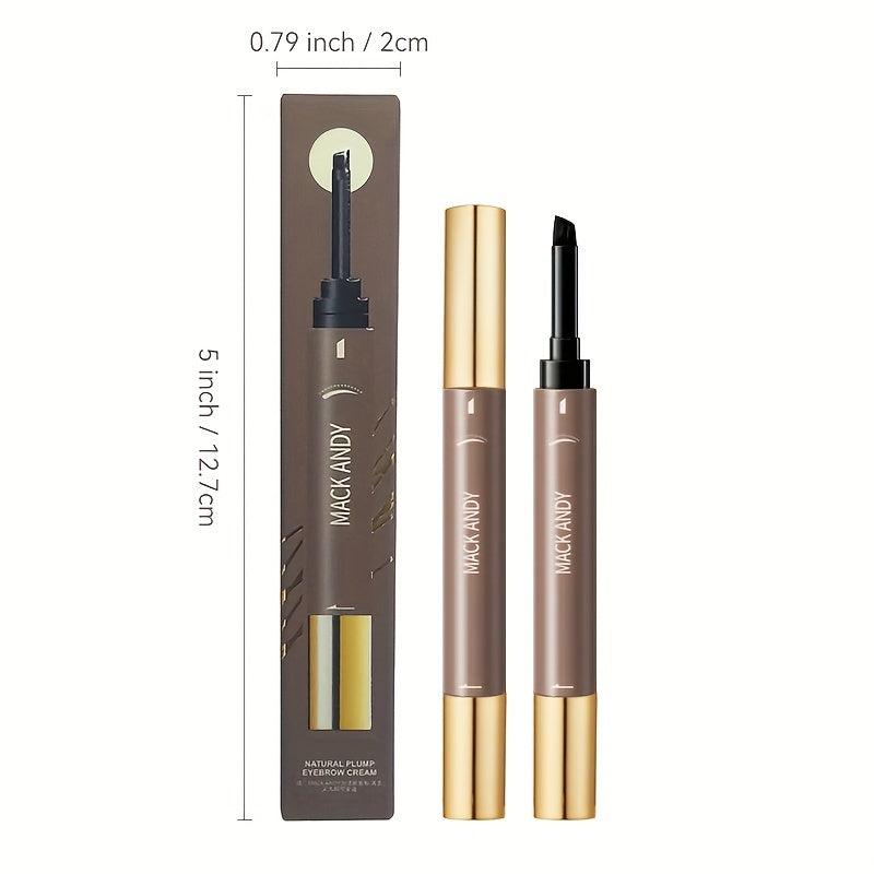 Volumizing Eyebrow Cream Smudge Proof Brown Setting Dye Stick