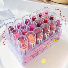 18 pcs Velvet Lipstick Set in Multiple Colors