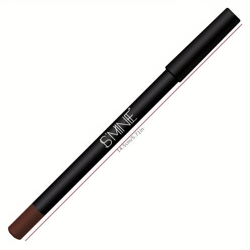 Matte Lip Liner Pencil in 18 Colors - High Pigmented & Smudge Proof