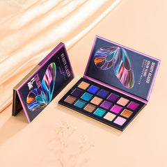 Butterfly 18 Eyeshadow Palette Natural Matte Shimmer Satin Finish Makeup Powder