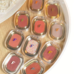 9-Color Matte & Shimmer Eyeshadow Palette for Nude Makeup