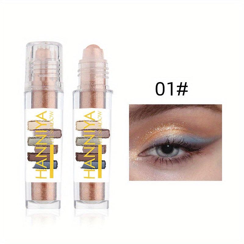 Glitter Eyeshadow Stick Natural Shimmer Pearly Finish