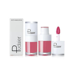 Pudaier 16 Colors Lip Tint Long Lasting Matte Glossy Lip Gloss