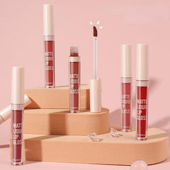 Matte Moisturizing Lip Gloss Hydrating Liquid Lipstick