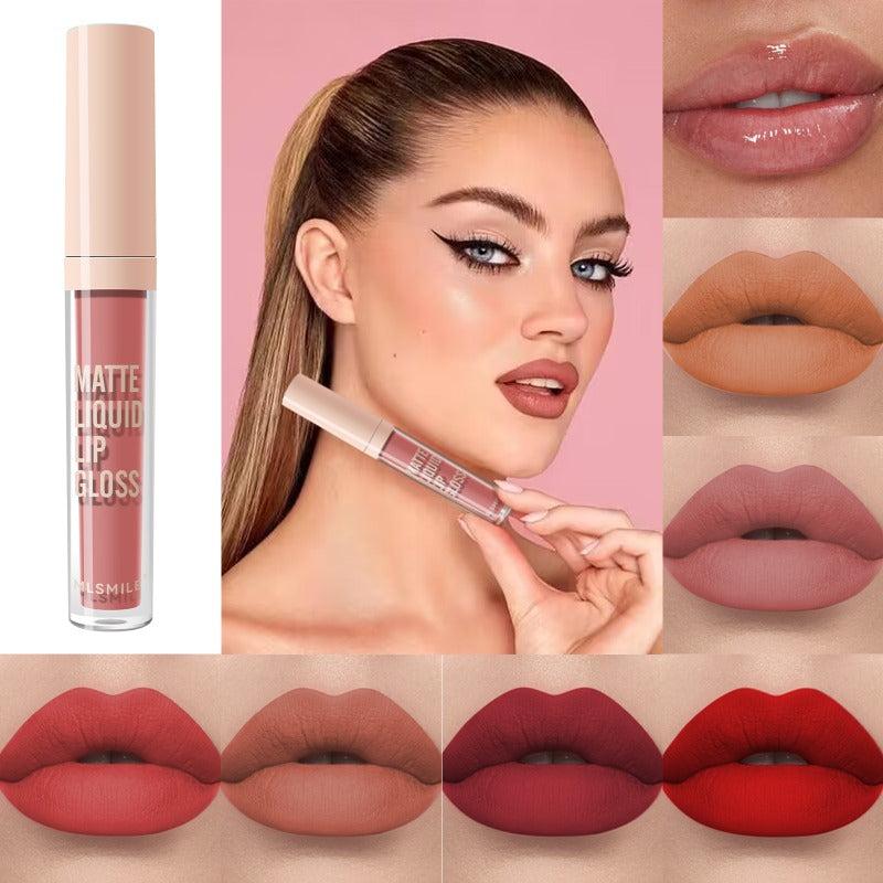 Matte Moisturizing Lip Gloss Hydrating Liquid Lipstick