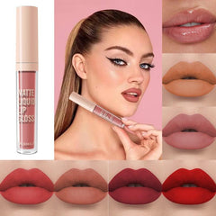 Matte Moisturizing Lip Gloss Hydrating Liquid Lipstick