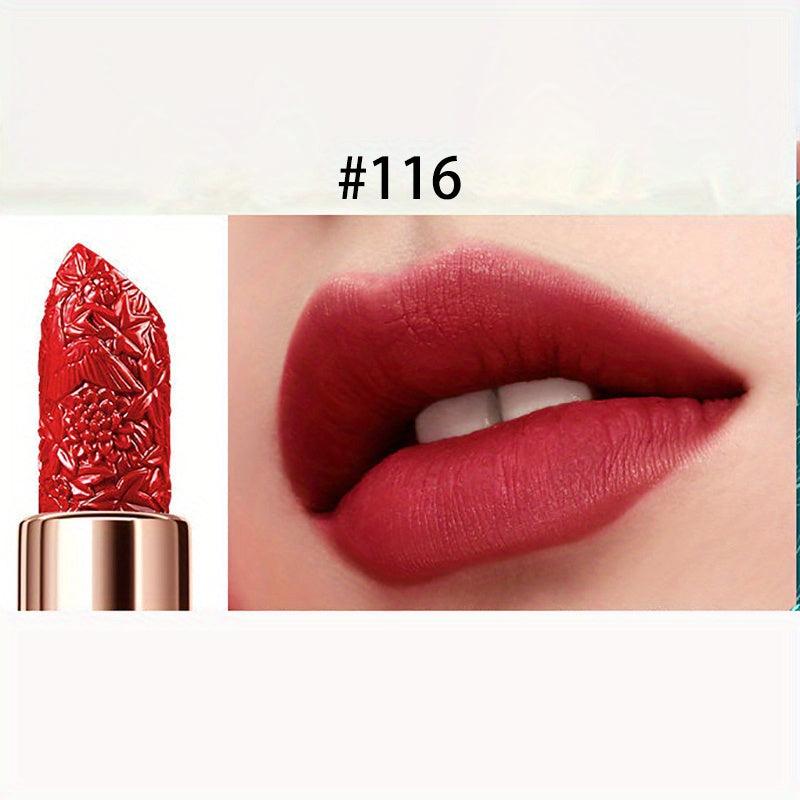 Chinese Ancient Style Matte Red Lipstick Long Lasting Moisturizing Lip Stick