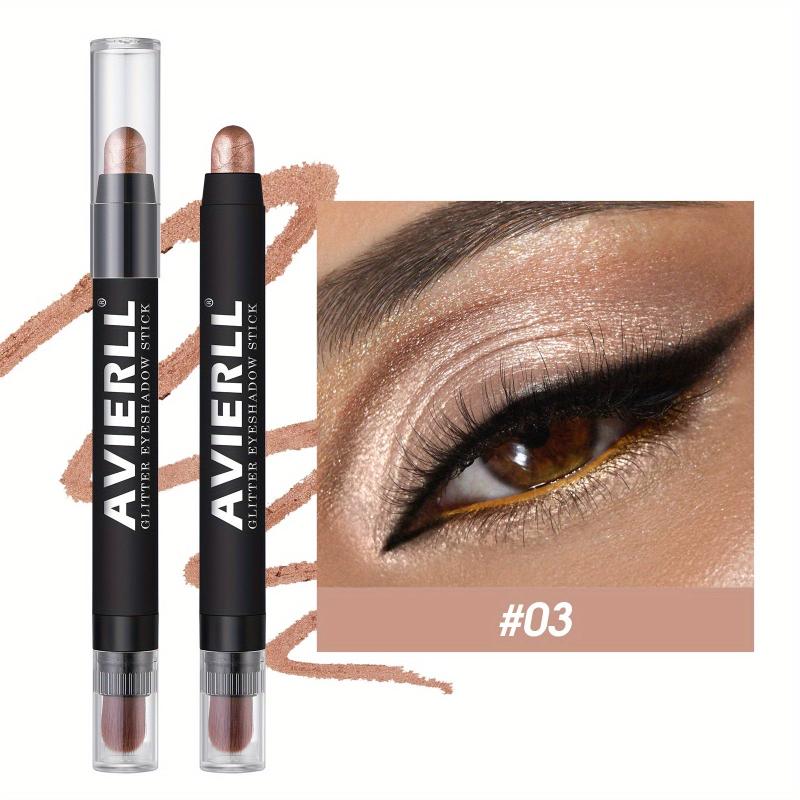 Metallic Eyeshadow Stick Set Waterproof Smudge Proof Eye Stick Makeup