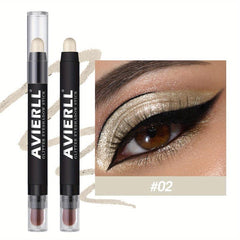 Metallic Eyeshadow Stick Set Waterproof Smudge Proof Eye Stick Makeup