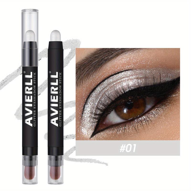 Metallic Eyeshadow Stick Set Waterproof Smudge Proof Eye Stick Makeup