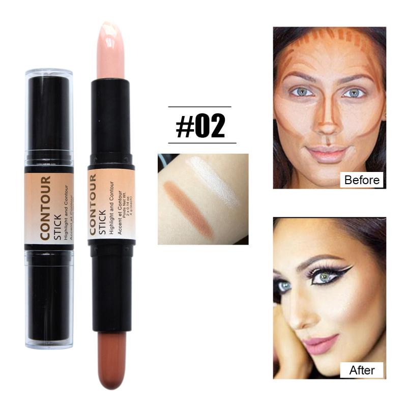 Double Headed Contouring Stick Cream Concealer for Perfect Contoured Look