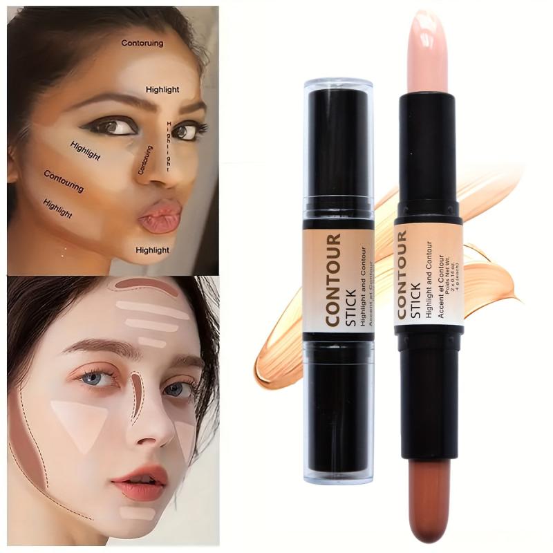 Double Headed Contouring Stick Cream Concealer for Perfect Contoured Look