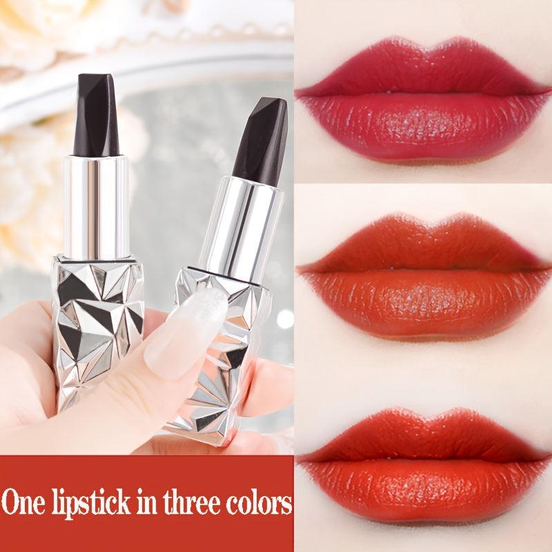 Silky Tri Lipstick Waterproof Long Lasting