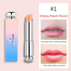 Crystal Jelly Lipstick Mood Lip Gloss Long Lasting Moisturizer Lip Tint
