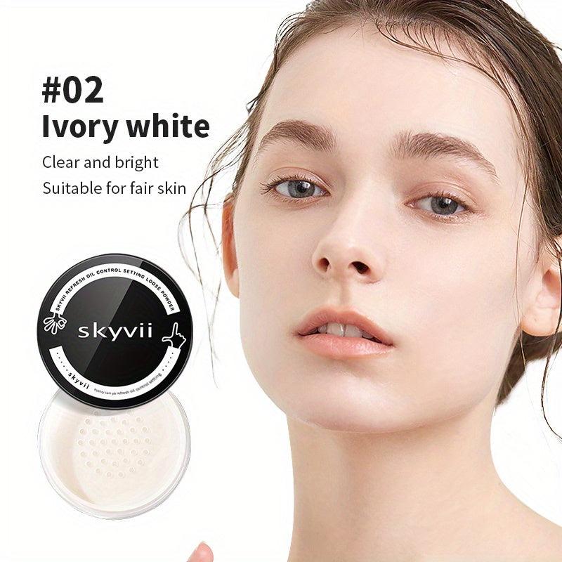 Waterproof Makeup Setting Powder - Controls Shine, Brightens Skin