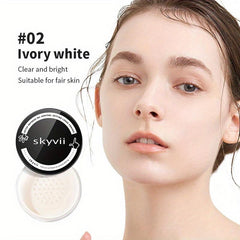 Waterproof Makeup Setting Powder - Controls Shine, Brightens Skin