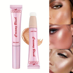 Sponge Tip Liquid Blush Highlighter Matte Rouge Cream