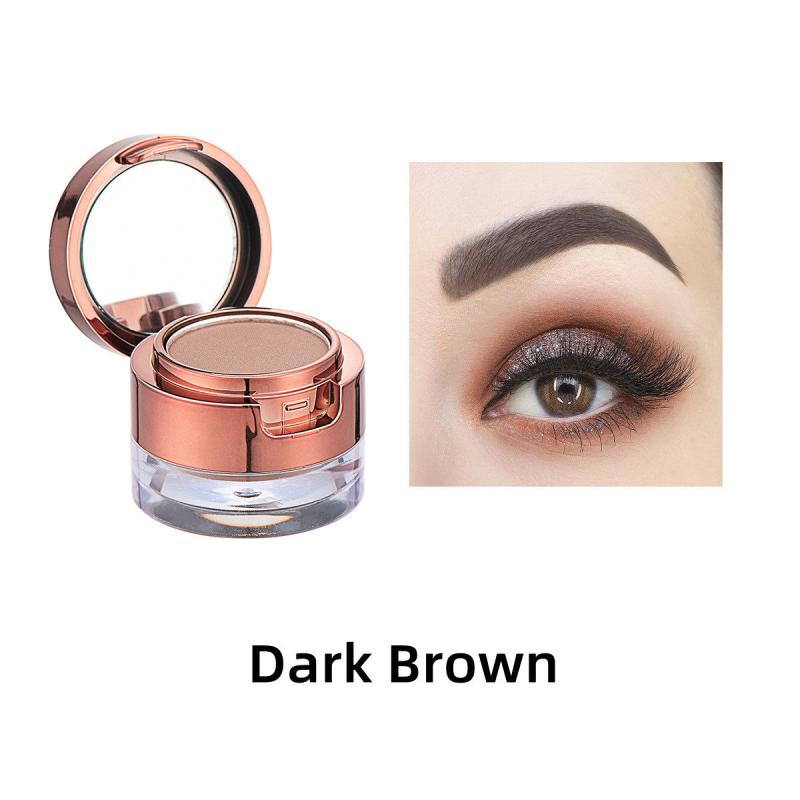 6 Colors Eyebrow Pomade Dual Use Eyebrow Powder Eyebrow Gel Smudge Proof