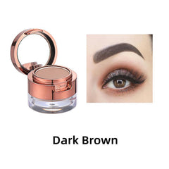 6 Colors Eyebrow Pomade Dual Use Eyebrow Powder Eyebrow Gel Smudge Proof