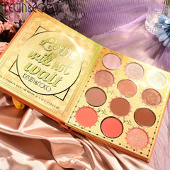 72 Color Eyeshadow Palette + Blush & Contour Kit