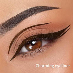 Silky Eyeliner Gel Pen Smudge Proof 4 Colors Long Lasting