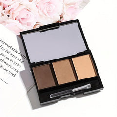 Natural Eyebrow Powder Palette Waterproof and Sweat Proof