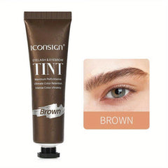 Waterproof Semi Permanent Eyebrow Tint Kit Long Lasting Eyebrow Dye Cream Set