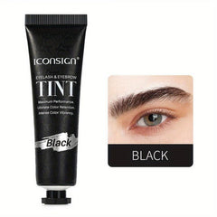 Waterproof Semi Permanent Eyebrow Tint Kit Long Lasting Eyebrow Dye Cream Set