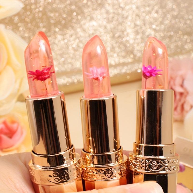 Temperature Changing Lipstick Nourishing Moisturizing 3 Styles 3.5g 0.12oz