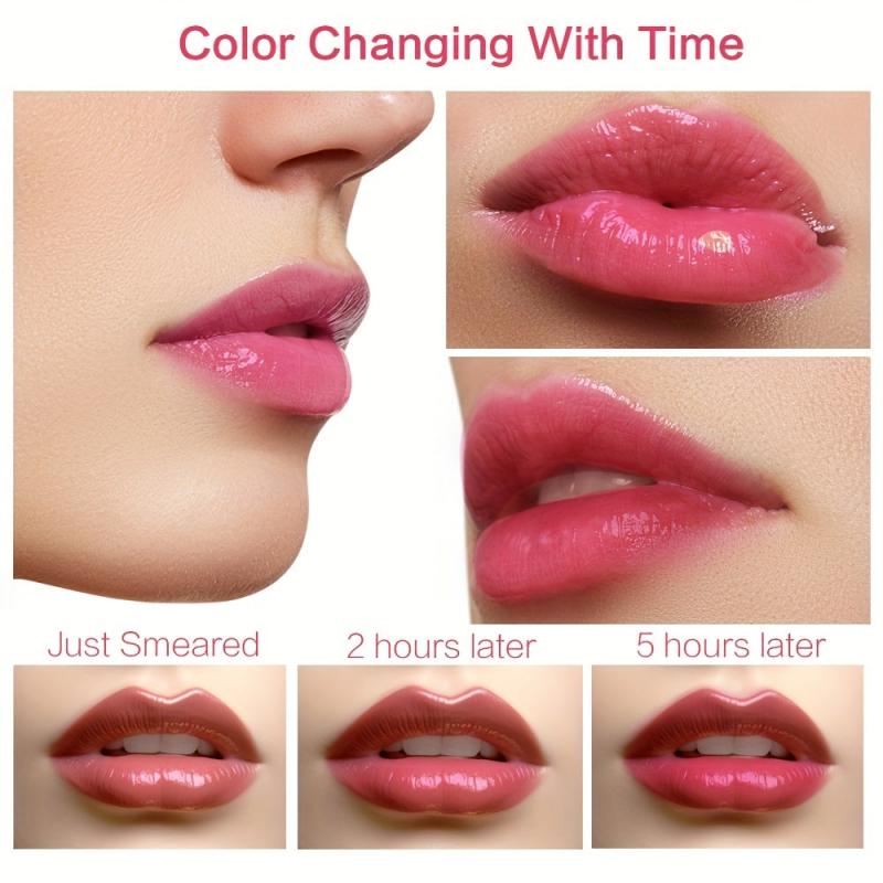 Temperature Changing Lipstick Nourishing Moisturizing 3 Styles 3.5g 0.12oz
