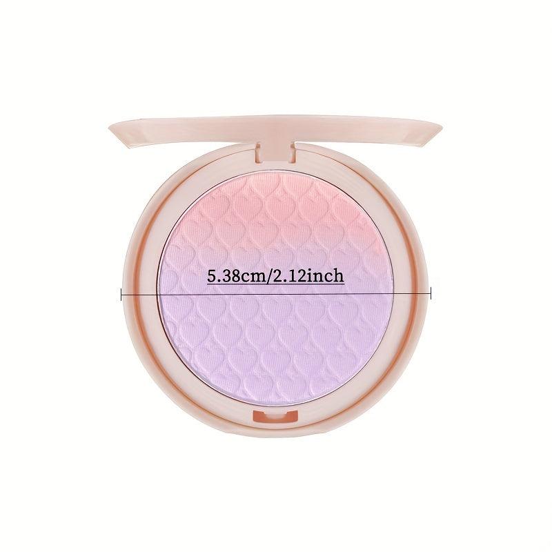 Matte Blush Highlight Palette Creamy Shimmering for Cheeks