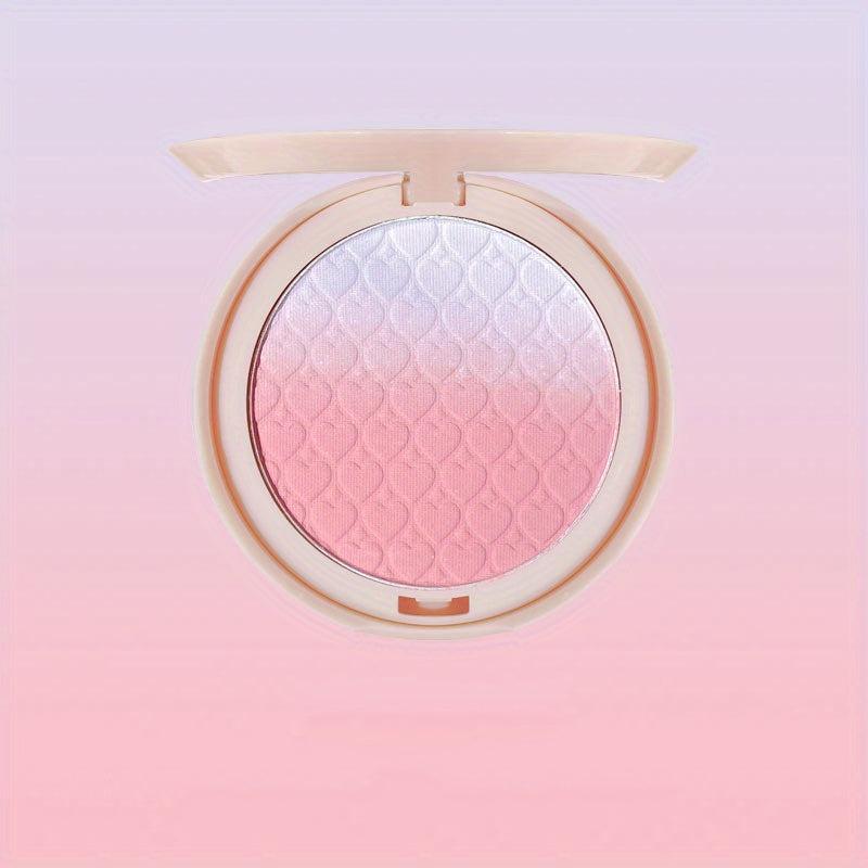 Matte Blush Highlight Palette Creamy Shimmering for Cheeks