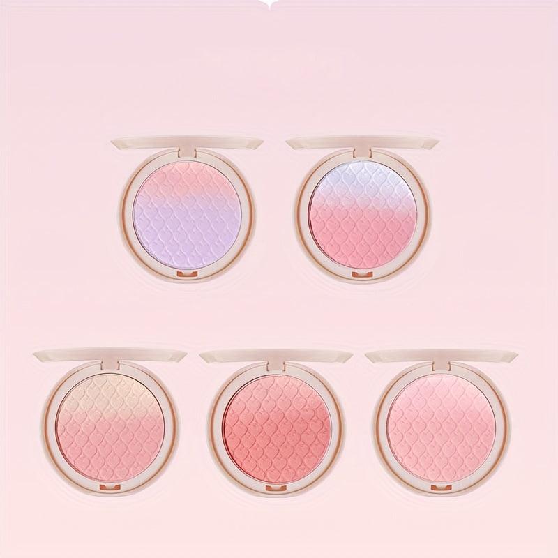 Matte Blush Highlight Palette Creamy Shimmering for Cheeks