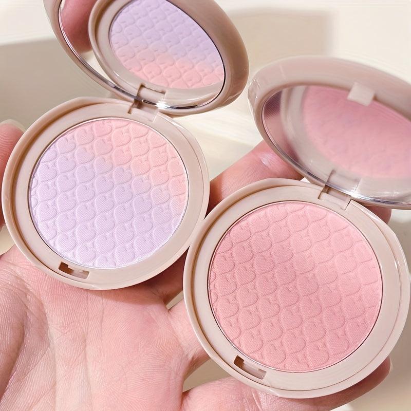 Matte Blush Highlight Palette Creamy Shimmering for Cheeks