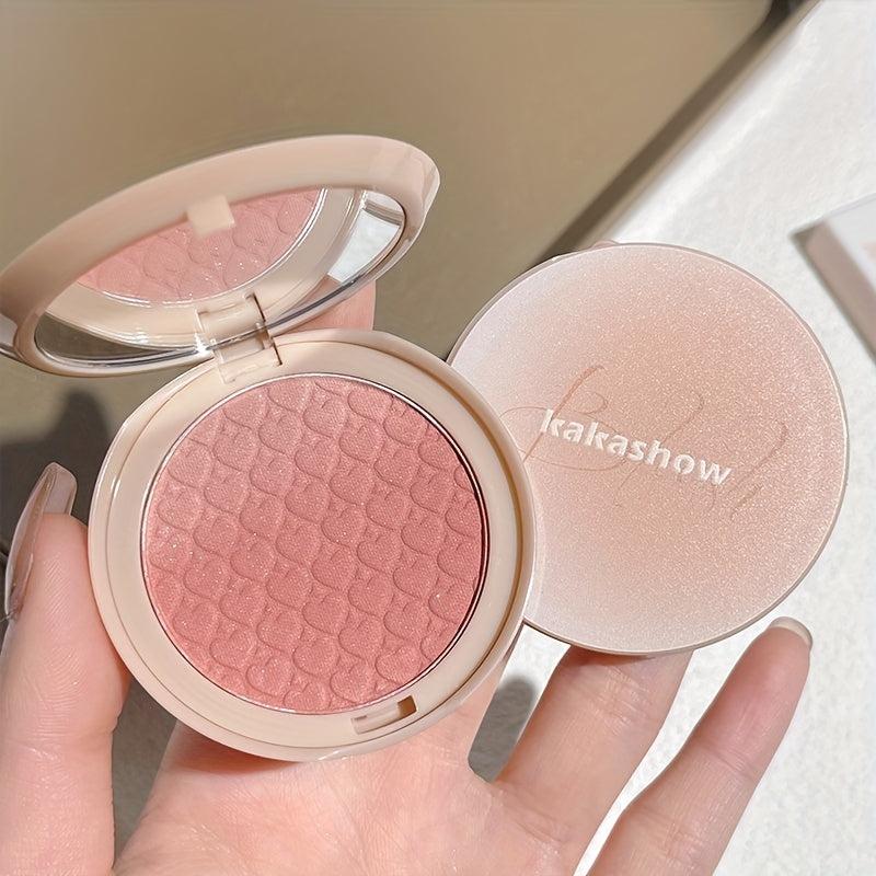 Matte Blush Highlight Palette Creamy Shimmering for Cheeks